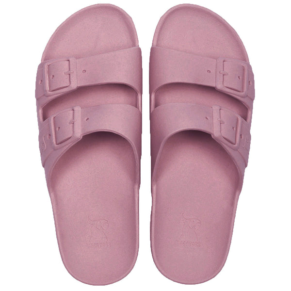 Semelle de sandales Cacatoès modèle Rio de Janeiro Vintage Pink : une semelle élégante en rose vintage, parfaite pour ajouter une touche de douceur et de confort à vos sandales.
