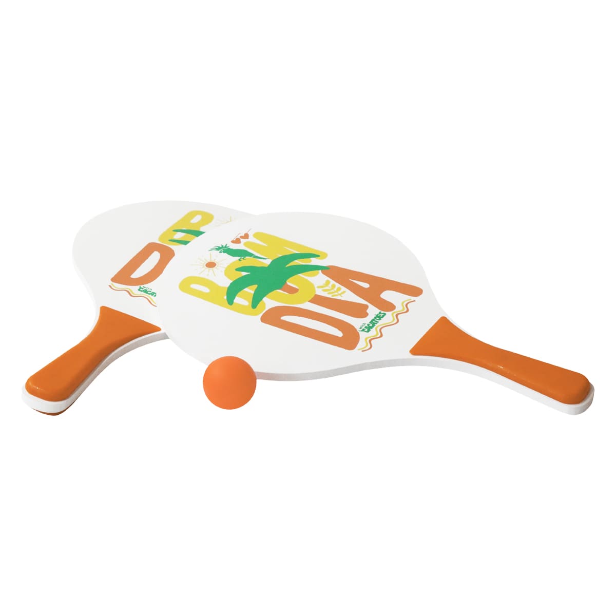 RAQUETTE DE PLAGE - ORANGE