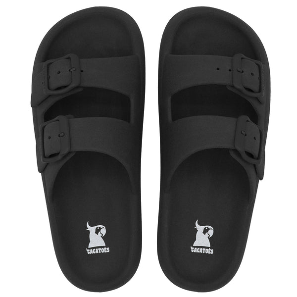 Sandales Cacatoes modèle Jessy Black : un design chic et moderne avec une teinte noire élégante, idéale pour un style simple et raffiné.