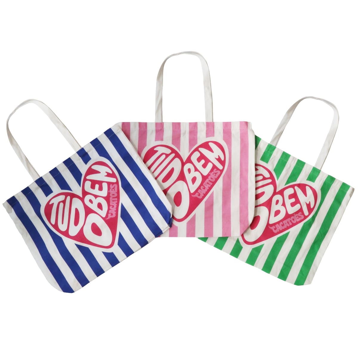 TOTE BAG HEART - ROYAL BLUE