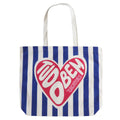 TOTE BAG HEART - ROYAL BLUE